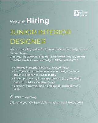 Junior Interior Designer