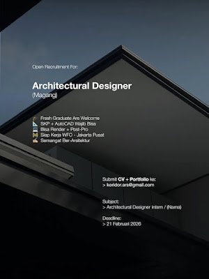 Architectural Designer (Magang)