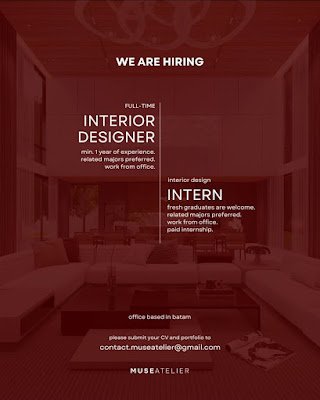 Interior Designer (Full-Time) & Interior Design Intern