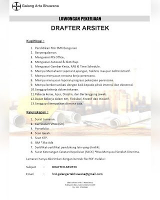 Drafter Arsitek