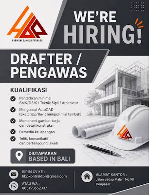Drafter / Pengawas