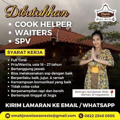 • Cook Helper