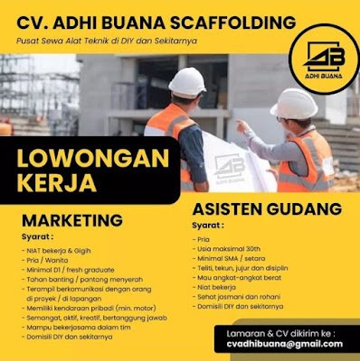 Marketing dan Asisten Gudang
