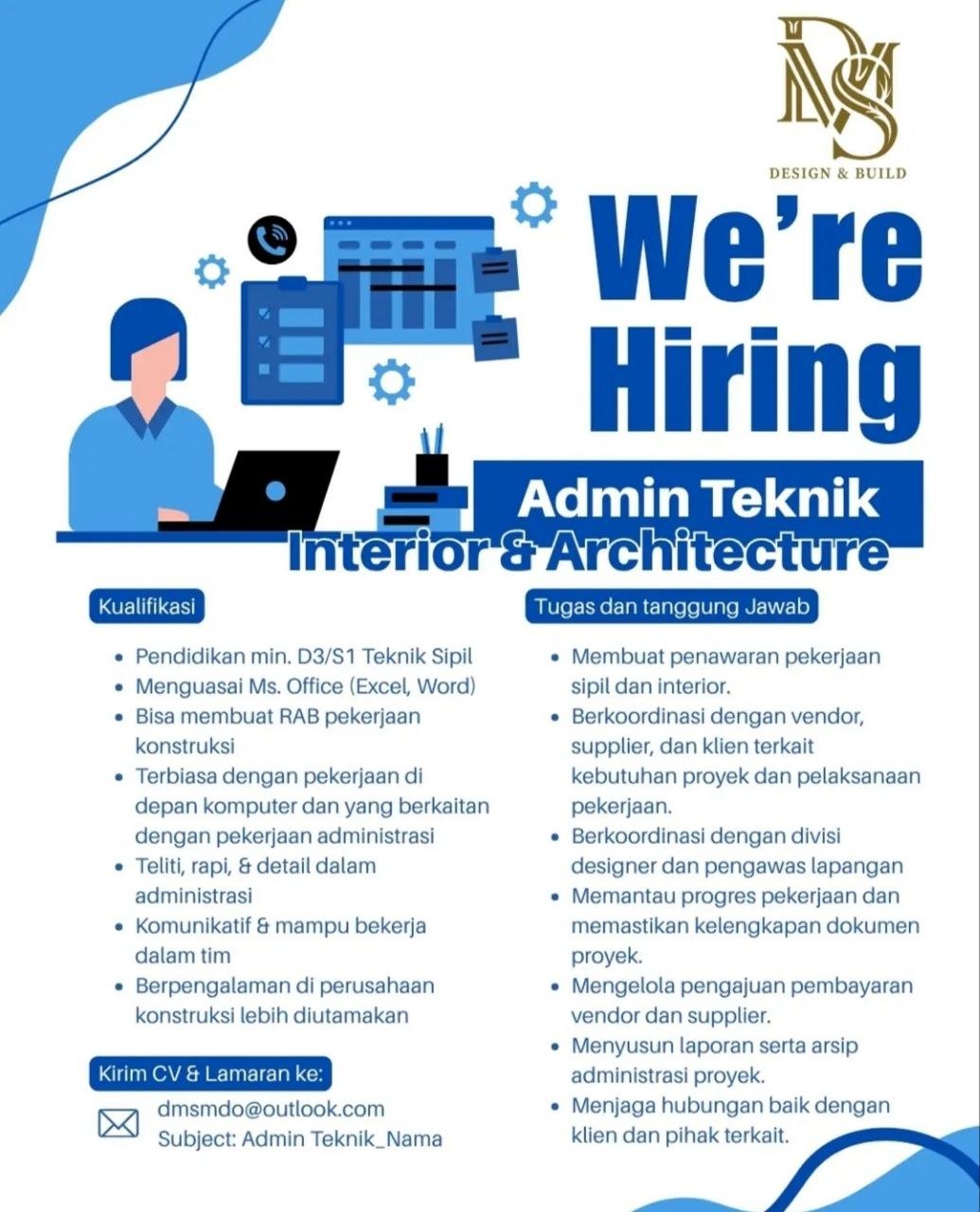 Admin Teknik Interior & Architecture