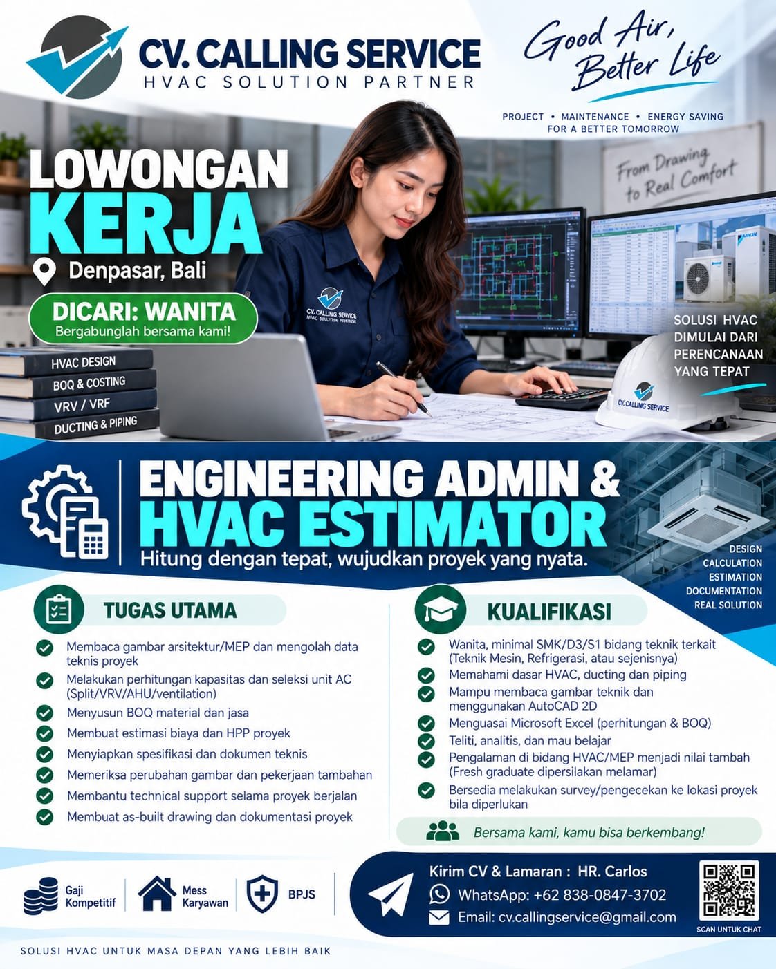 Engineering Admin - HVAC Estimator