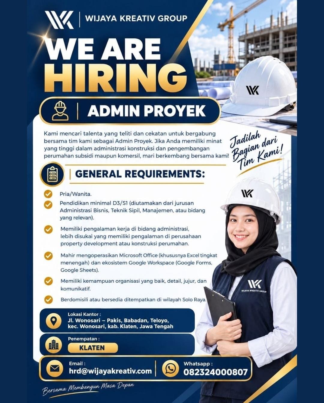 Admin Proyek