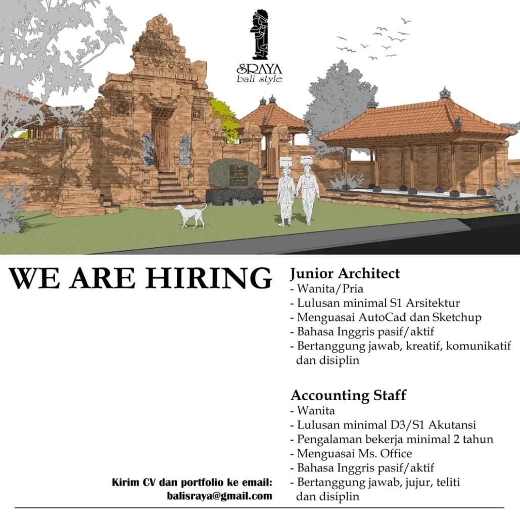 Junior Architect  - Accounting Staff